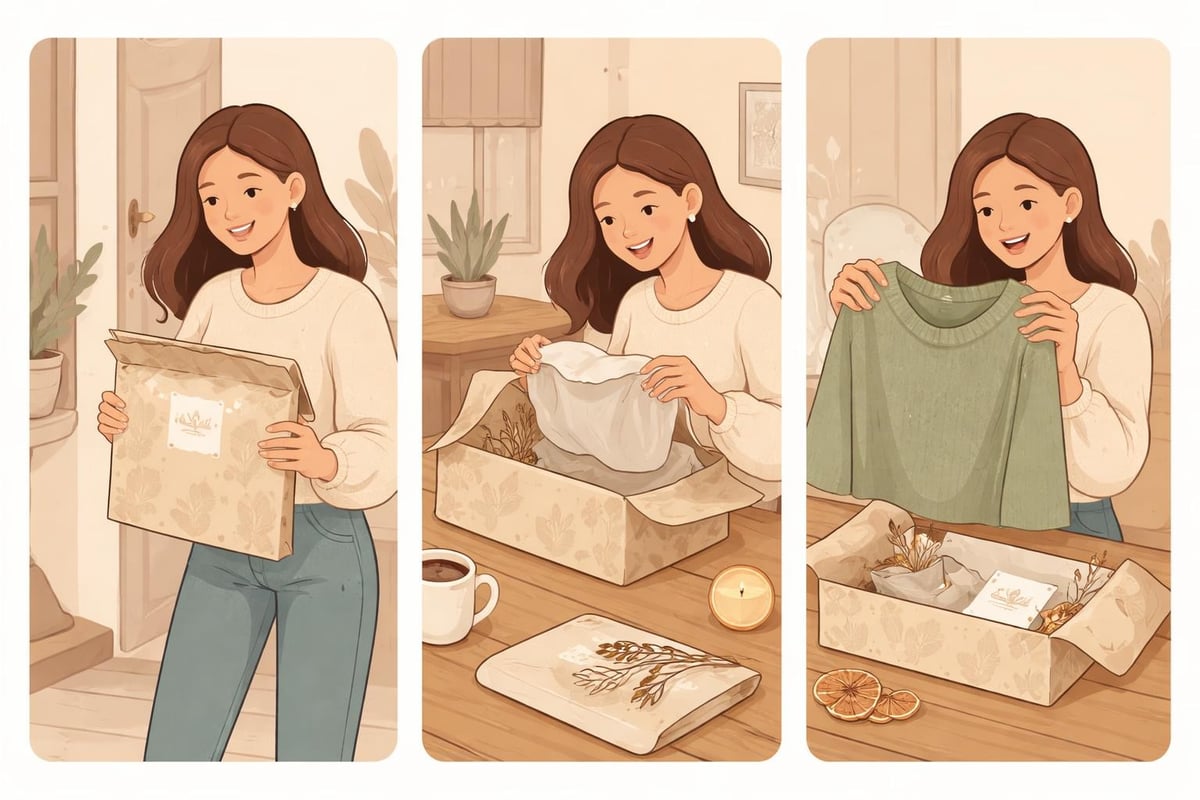 Unboxing experience design