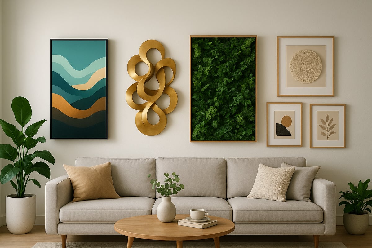 9 Innovative Artistic Wall Decor Ideas for 2026 Homes