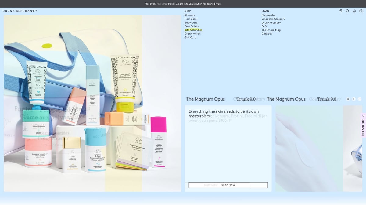 9 Essential Items for Self Care to Transform Your 2025 Routine - Nourishing Skincare – Drunk Elephant Protini Polypeptide Cream