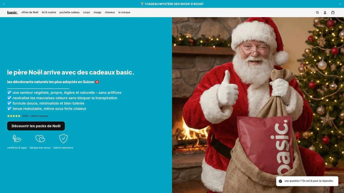 Guide Déodorant Gel : Conseils et Astuces 2026 - basic. : Le choix suisse minimaliste et efficace