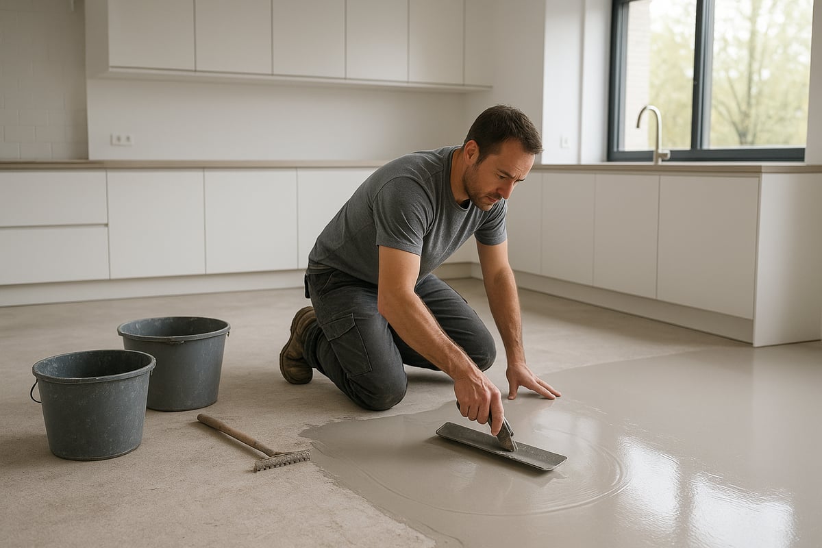 Praktische gids: gietvloer in de keuken laten leggen