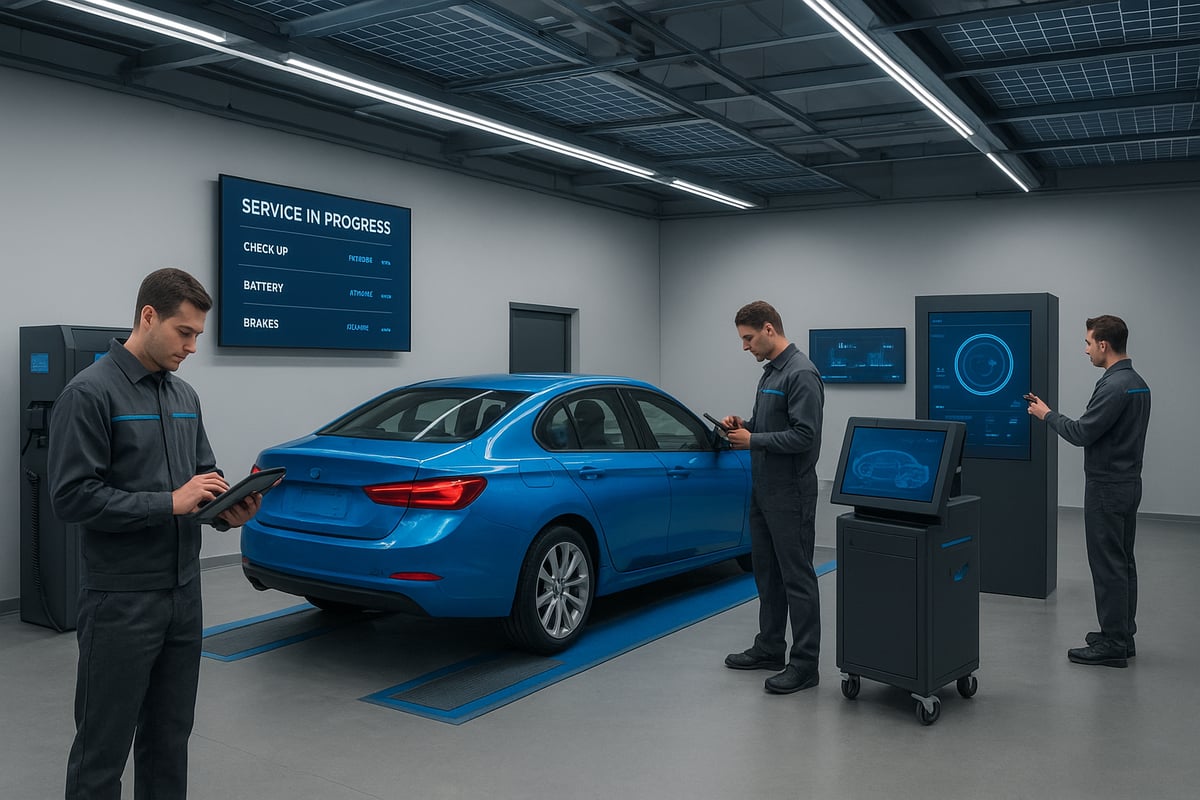 Technology and Innovation in Car Service Centres