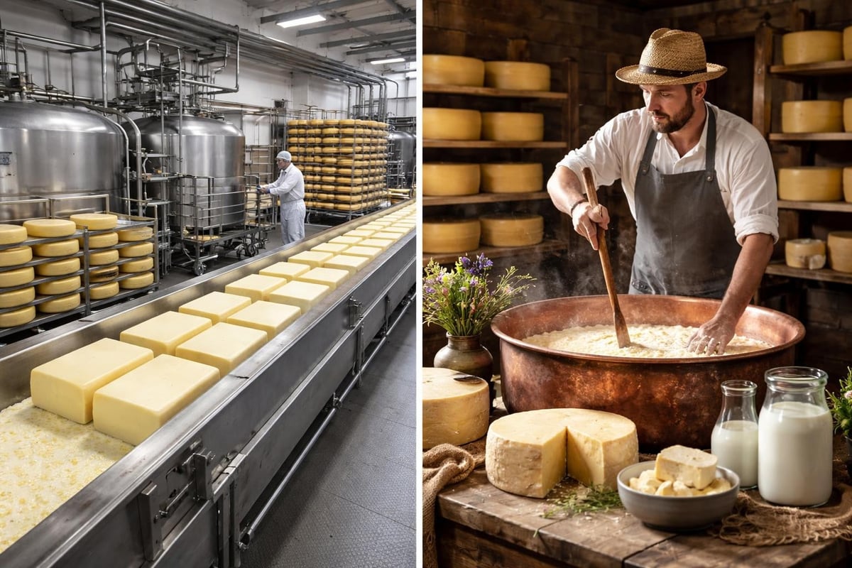 Deutsche Käseproduktion