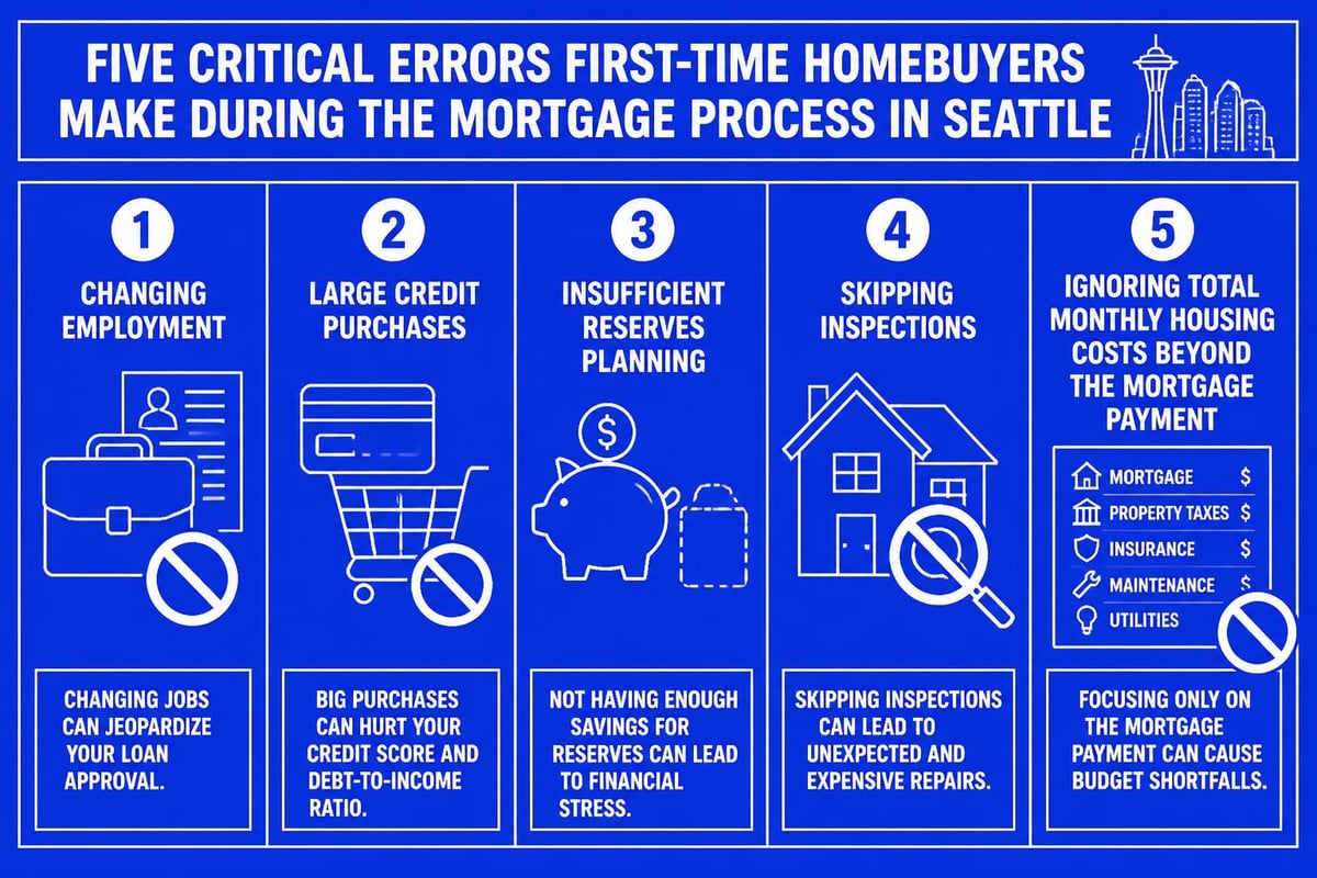 Home buying mistakes