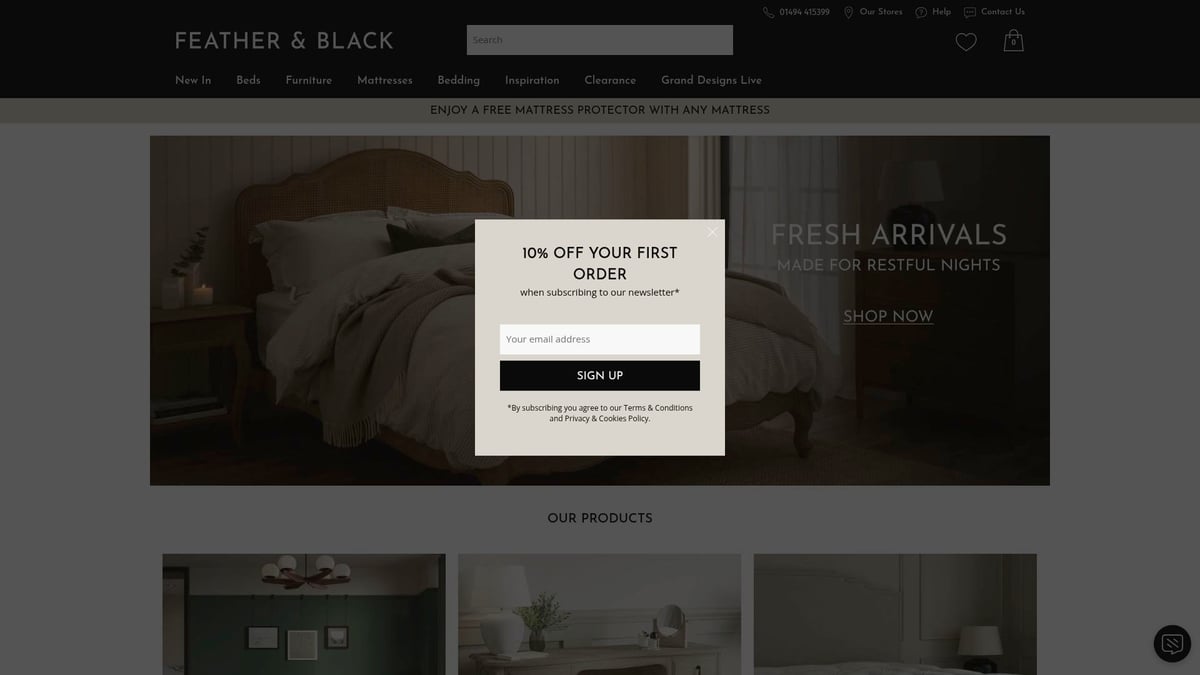 9 Best Luxury Beds Near Me for a Dreamy 2025 Upgrade - Feather & Black Sienna Ottoman Bed