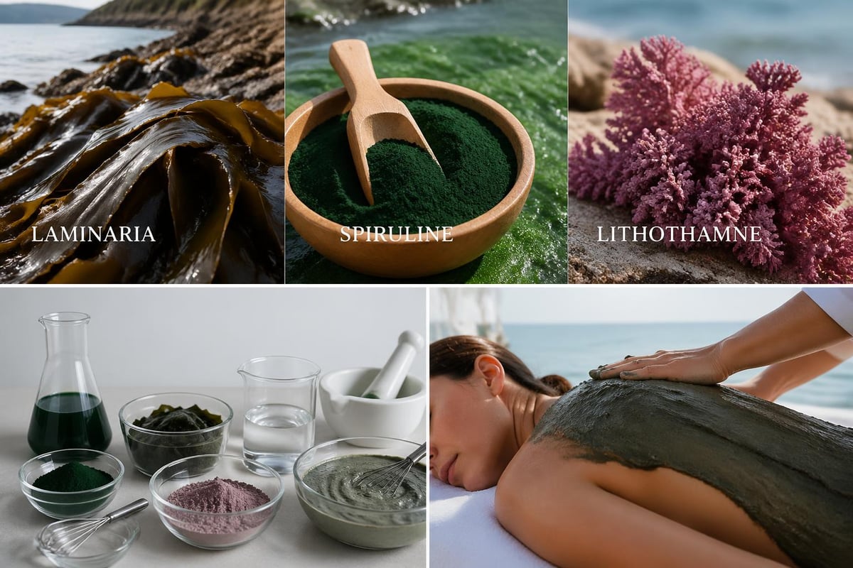 Ingrédients marins en cosmétique