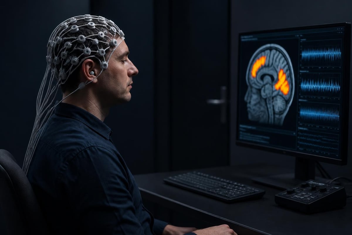 Brain regions activated during focused listening