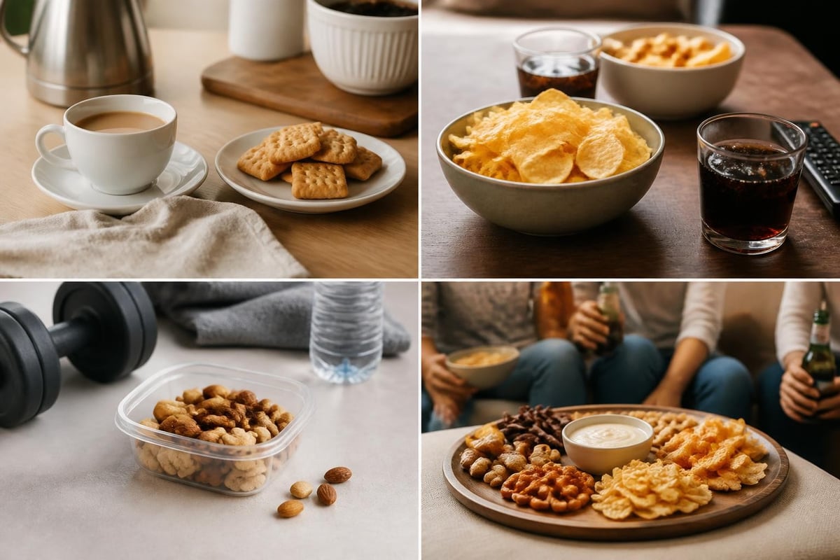 South African snacking occasions