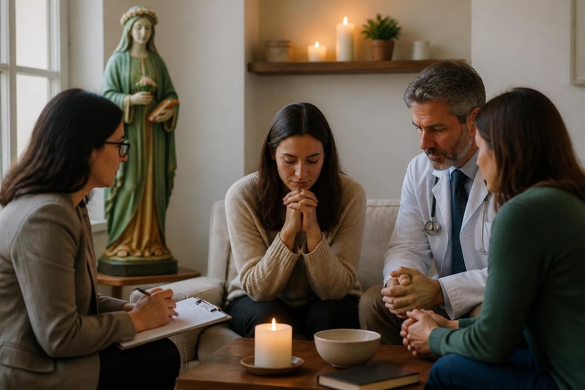 Integrated mental health care approach with prayer