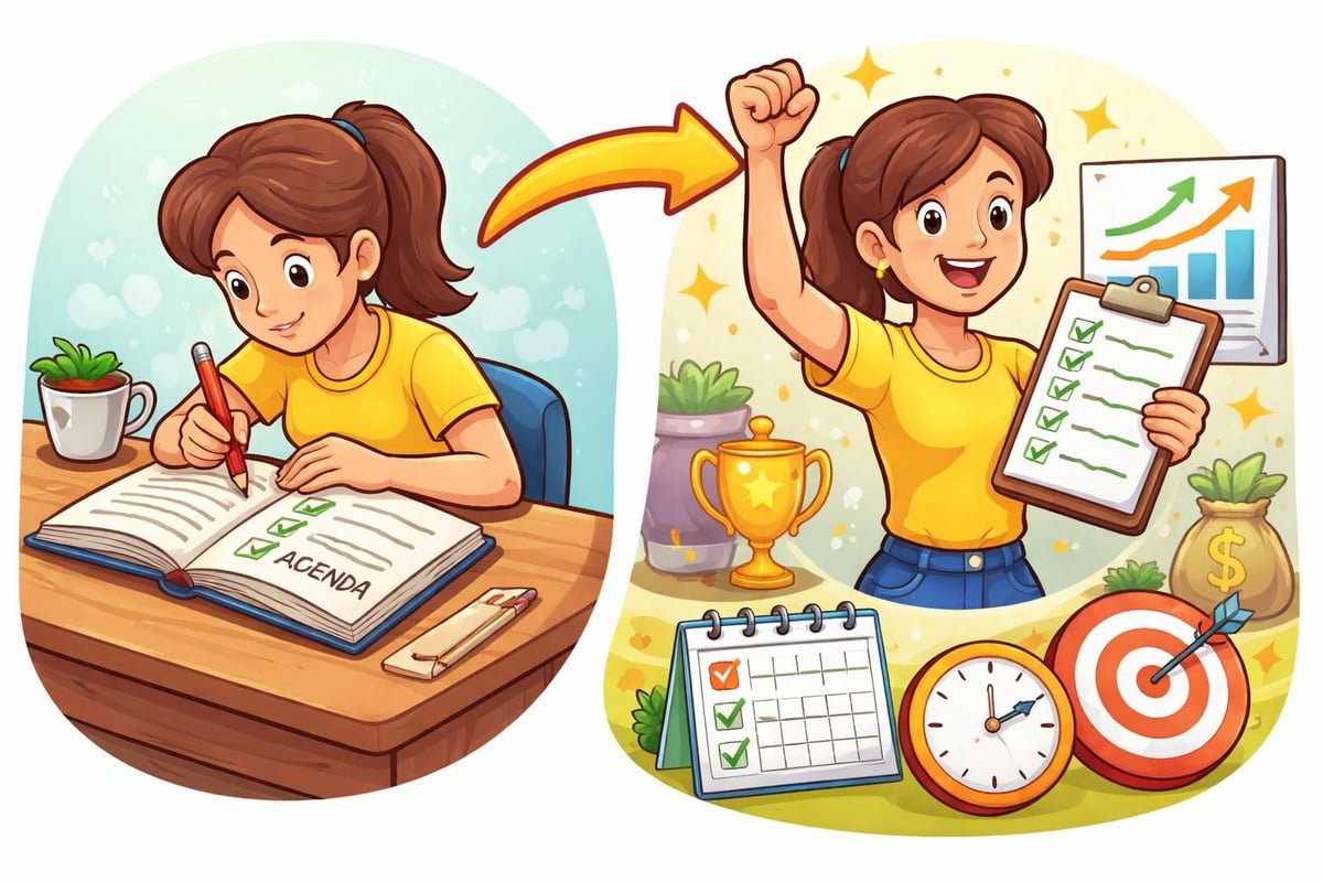 Dag agenda planning proces