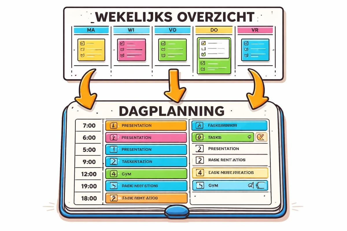 Week planning breakdown