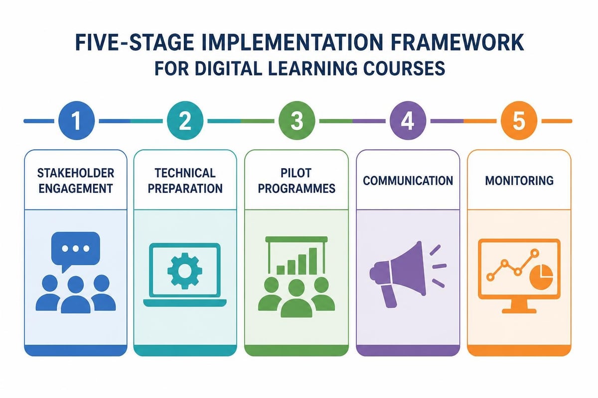 Digital learning implementation process