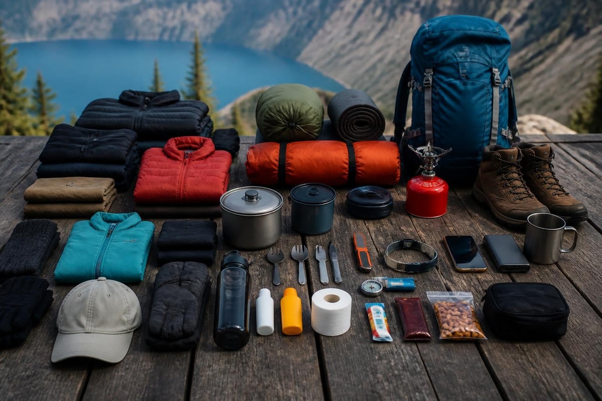 Mt Rinjani trekking gear preparation