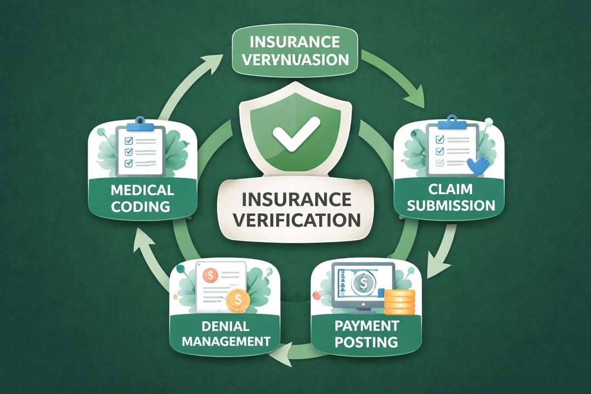 Provider billing workflow components
