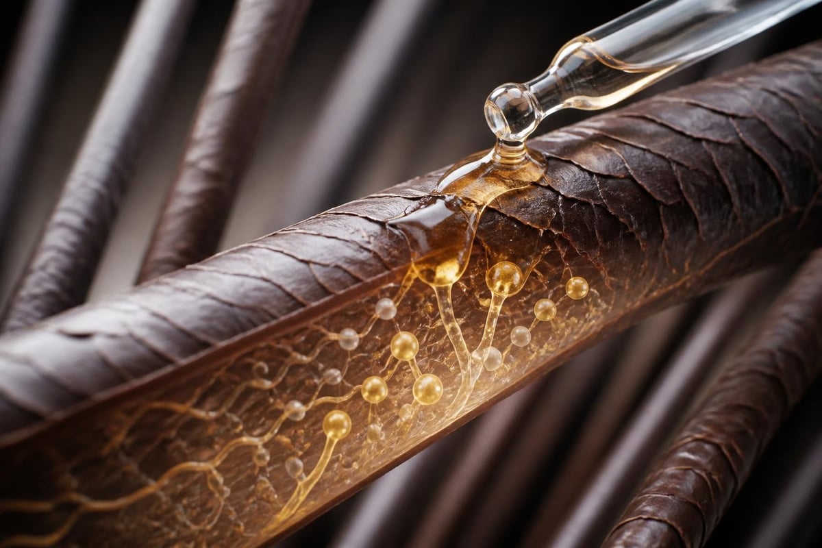 Natural ingredients strengthening hair