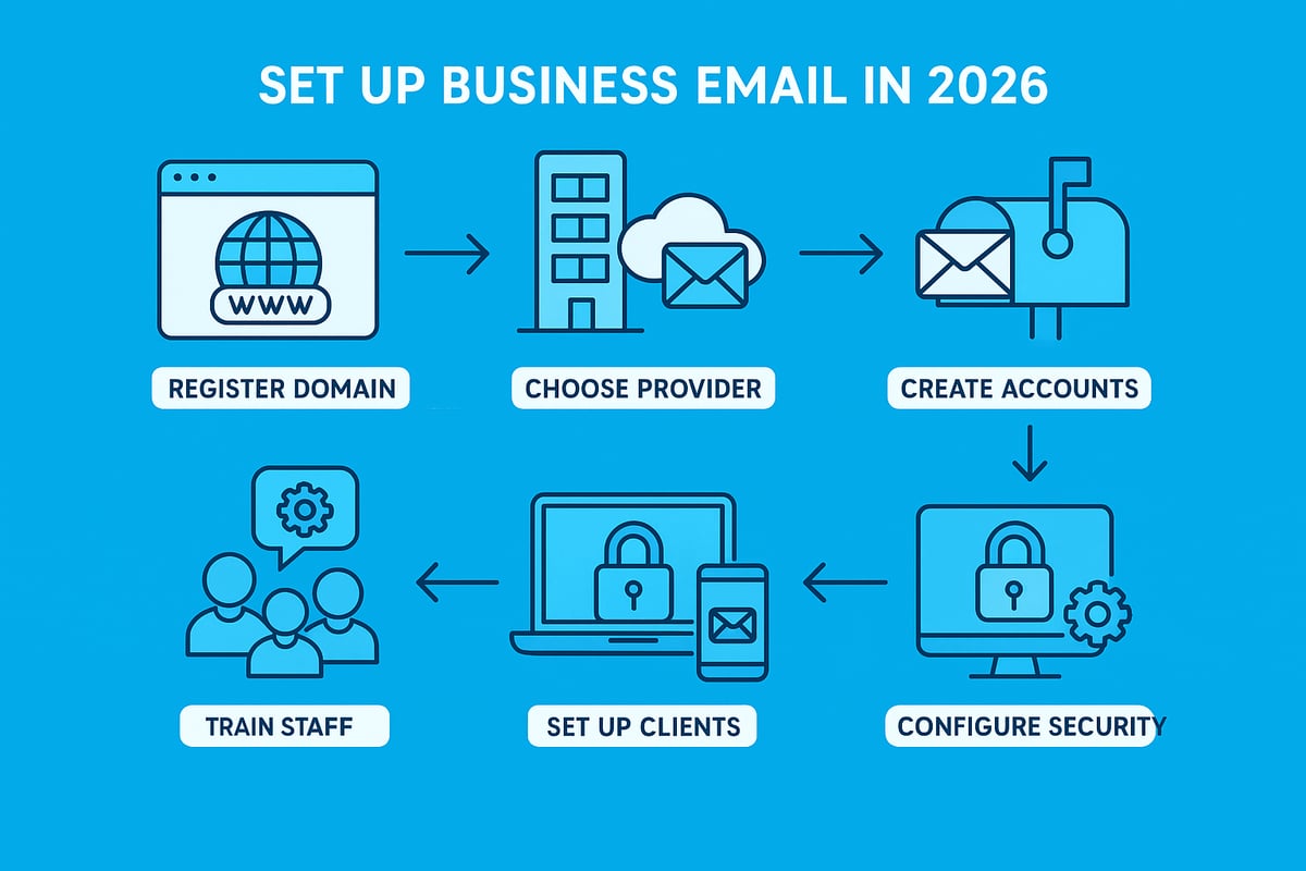 Step-by-Step: Setting Up Email for Your Business in 2026