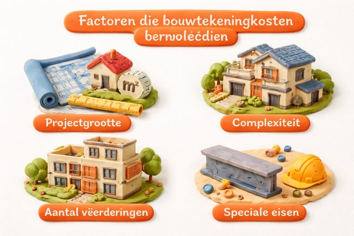 Factoren die bouwtekening kosten bepalen