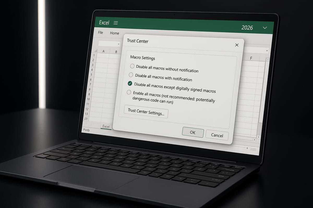 Step-by-Step Guide: How to Enable a Macro in Excel Safely (2026)
