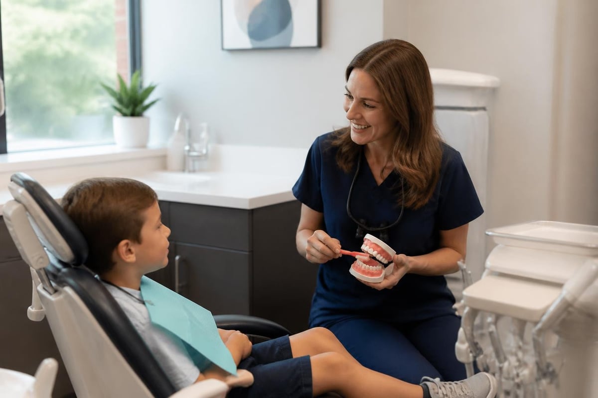 Pediatric dental specialization training