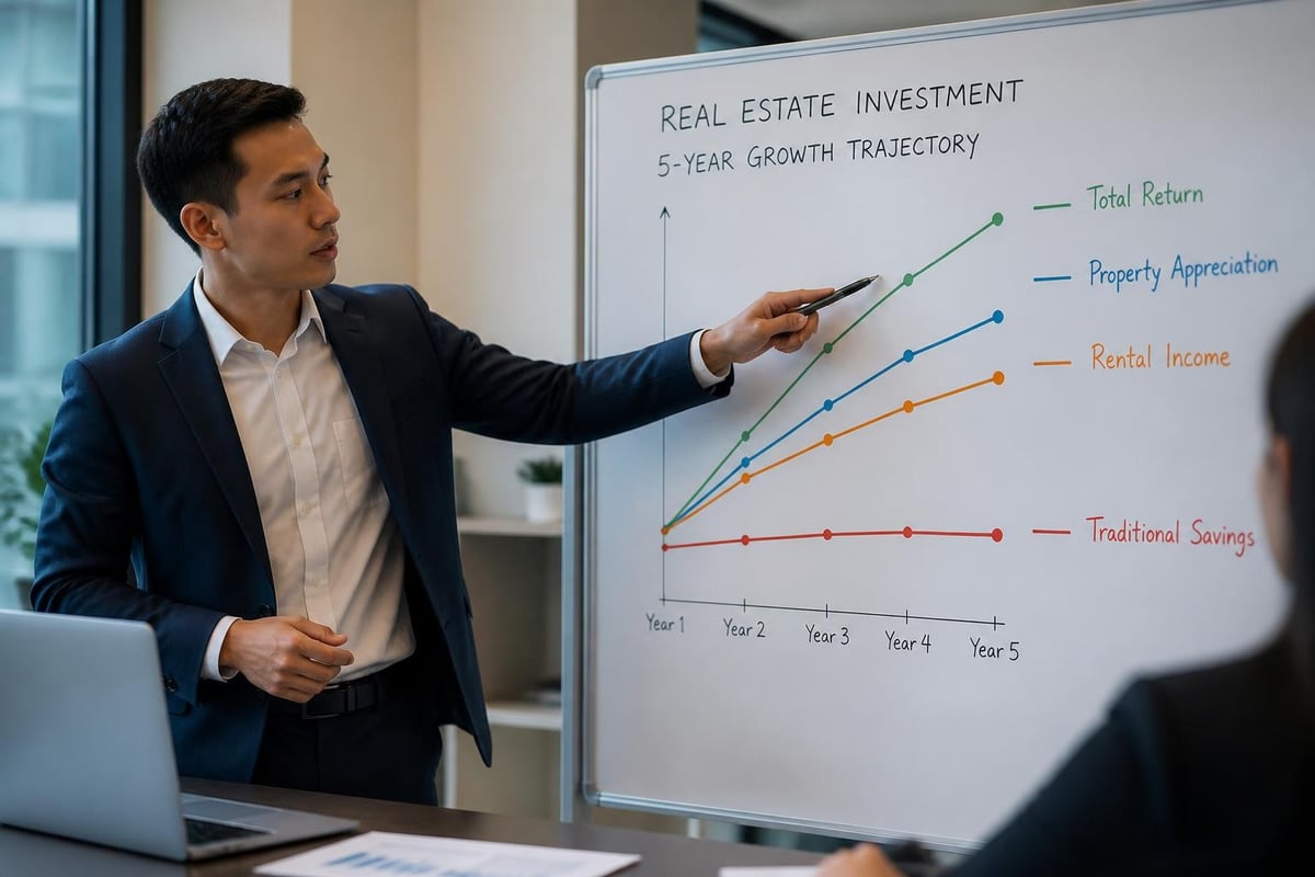 RE investments growth comparison