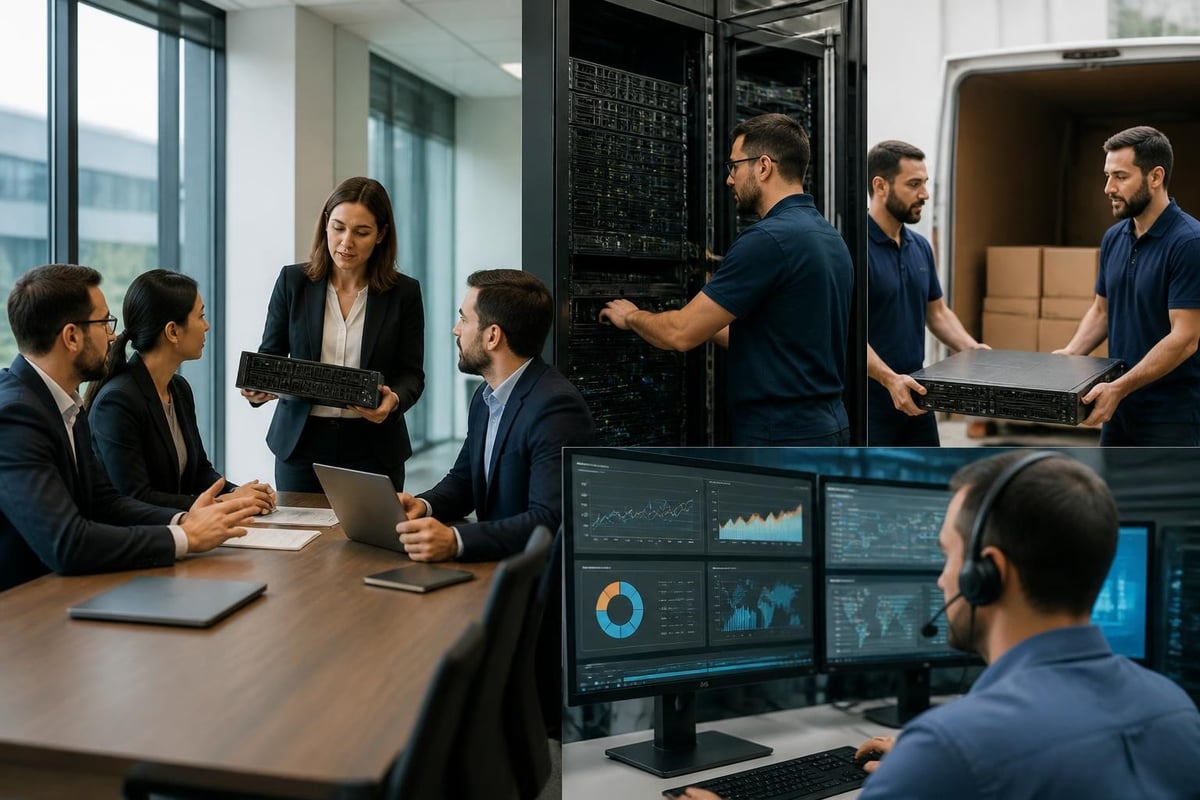 Server procurement workflow