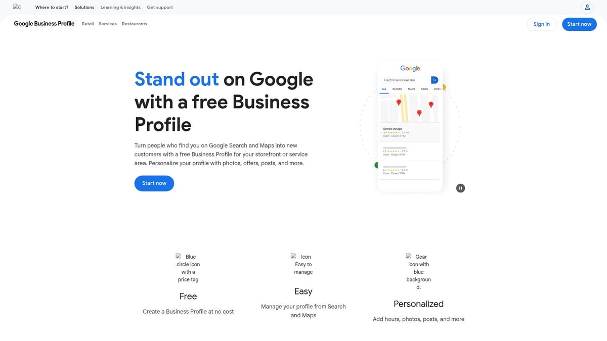 7 Essential Local Directories For SEO Success In 2025 - Google Business Profile