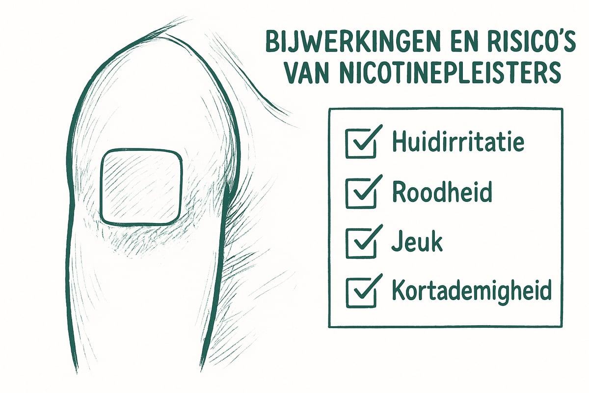 Mogelijke Bijwerkingen En Risico’s Van Nicotinepleisters