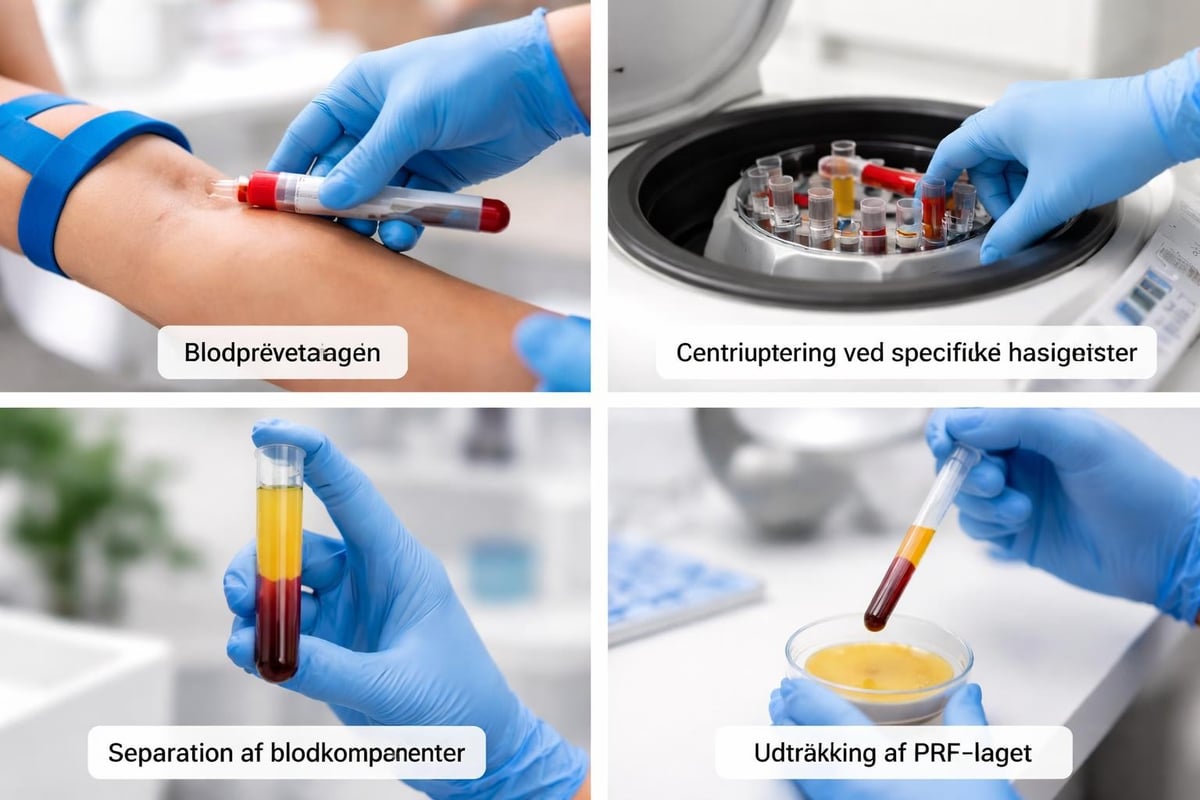 EZ PRF gel centrifugeringsproces