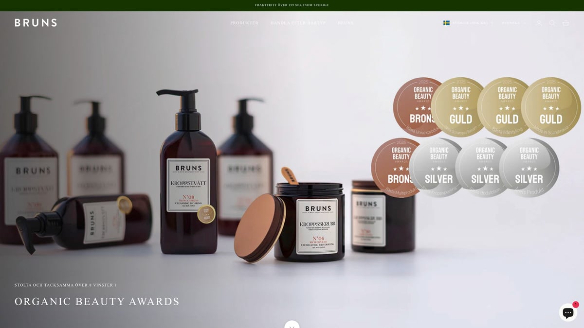 7 Bästa Schampo Och Balsam Ekologisk Alternativen 2026 - Bruns Products Schampo & Balsam No. 03