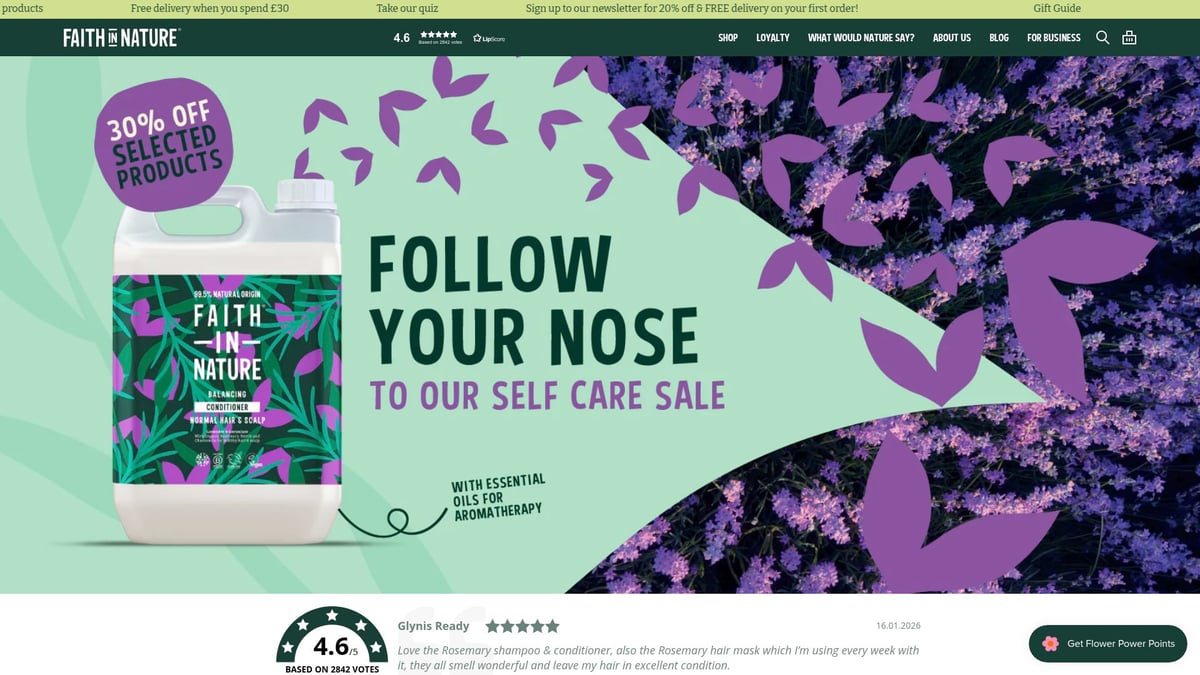 7 Bästa Schampo Och Balsam Ekologisk Alternativen 2026 - Faith in Nature Coconut Shampoo & Conditioner