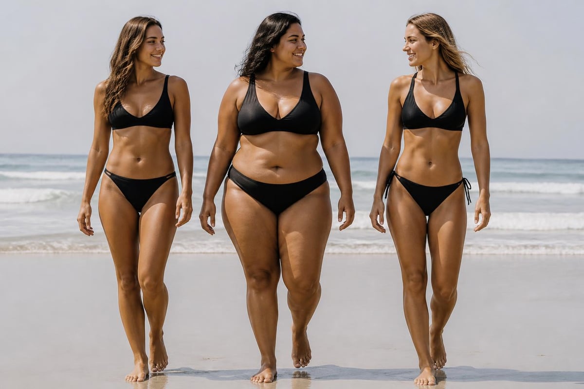 Bikini bottom sizing