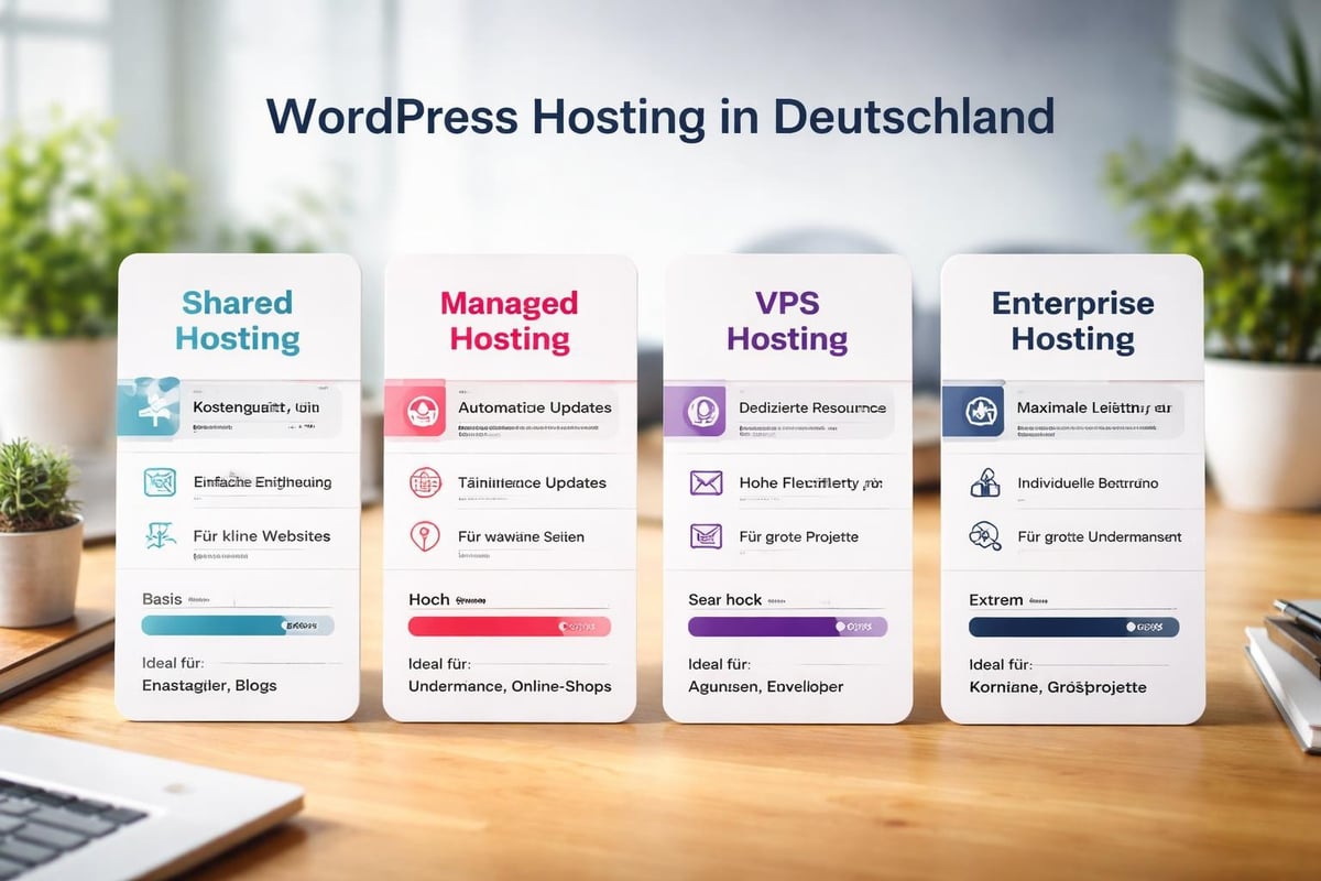 WordPress Hosting Optionen