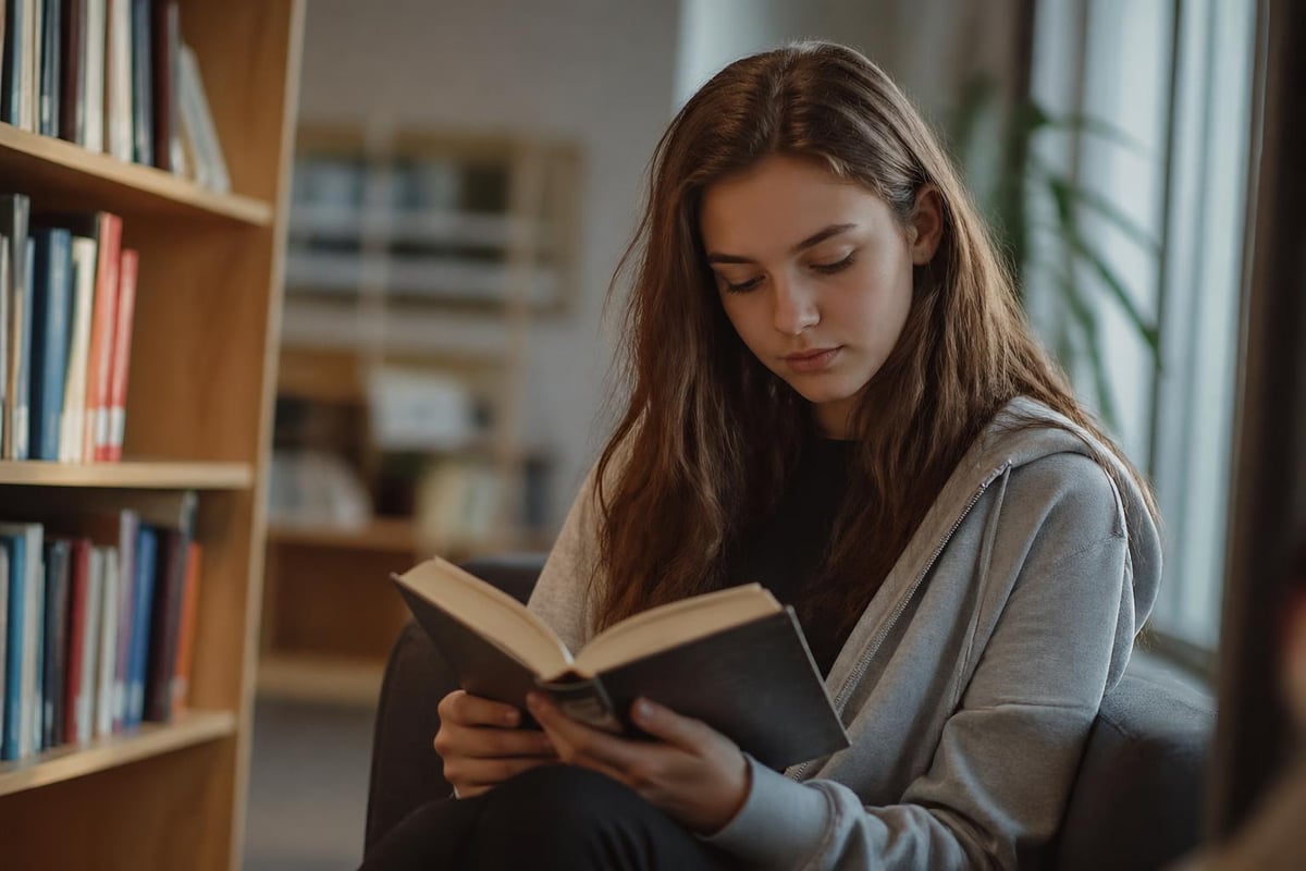 Reading benefits for teen development