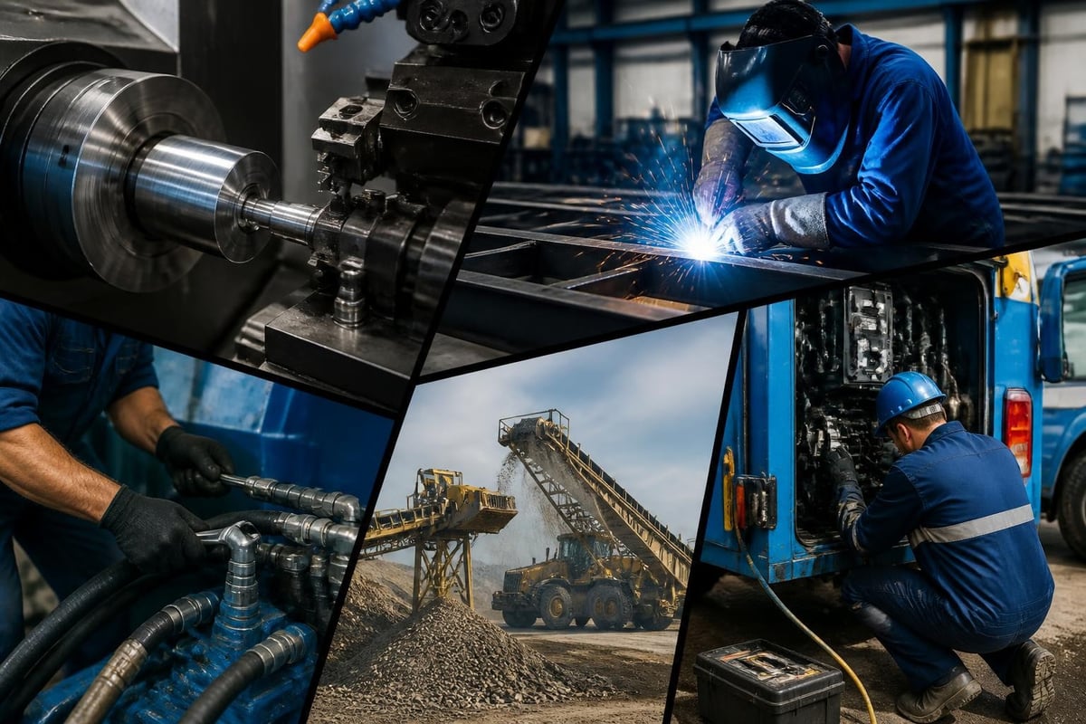 Commercial machine service capabilities