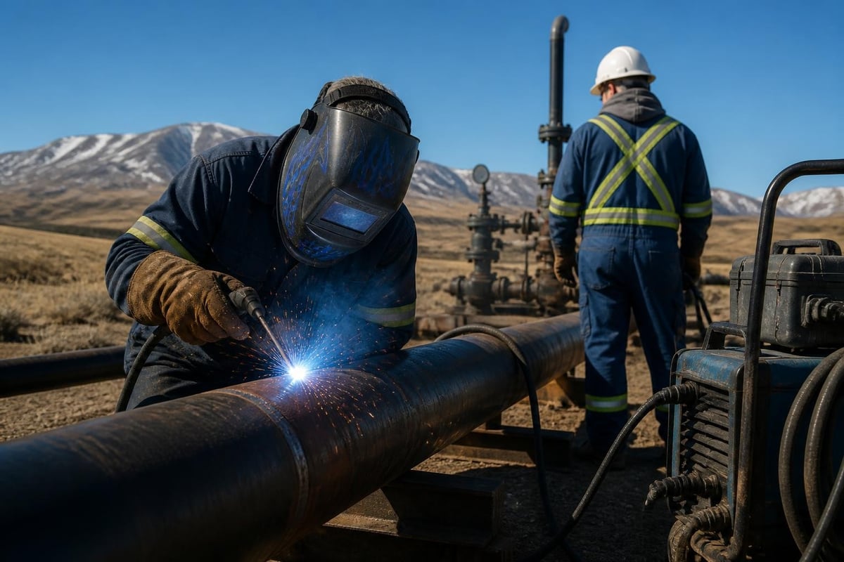 Oil and gas equipment maintenance