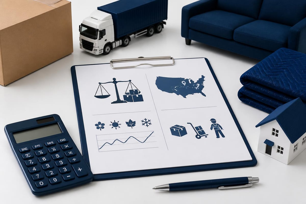 Moving cost breakdown