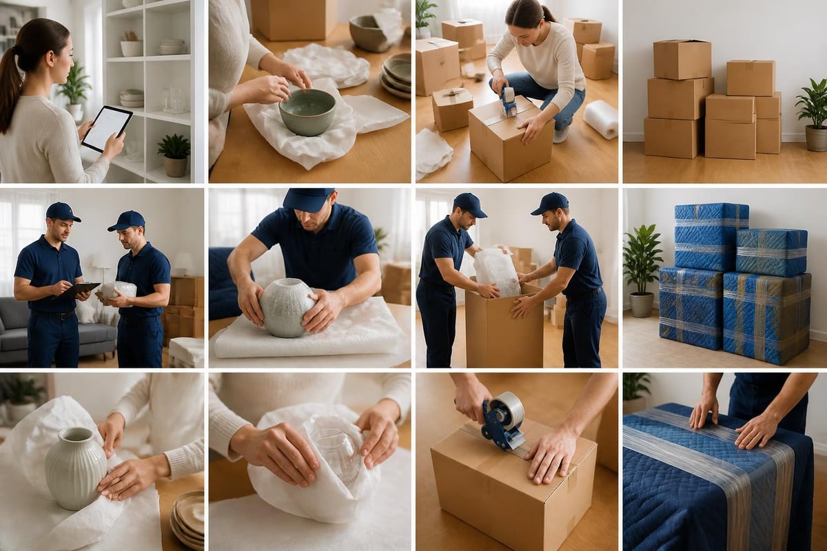 Packing preparation workflow
