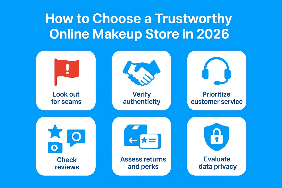 How to Choose a Trustworthy Online Makeup Store