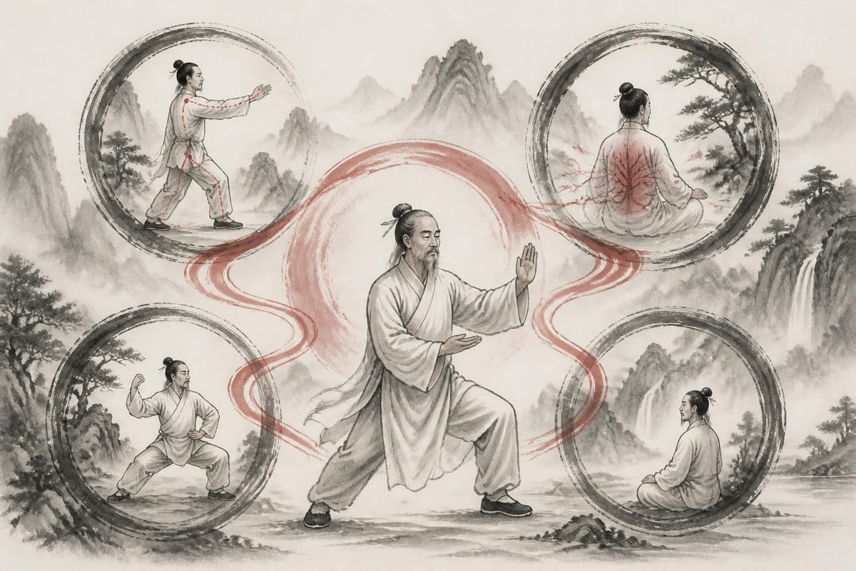 Tai chi mechanisms of action