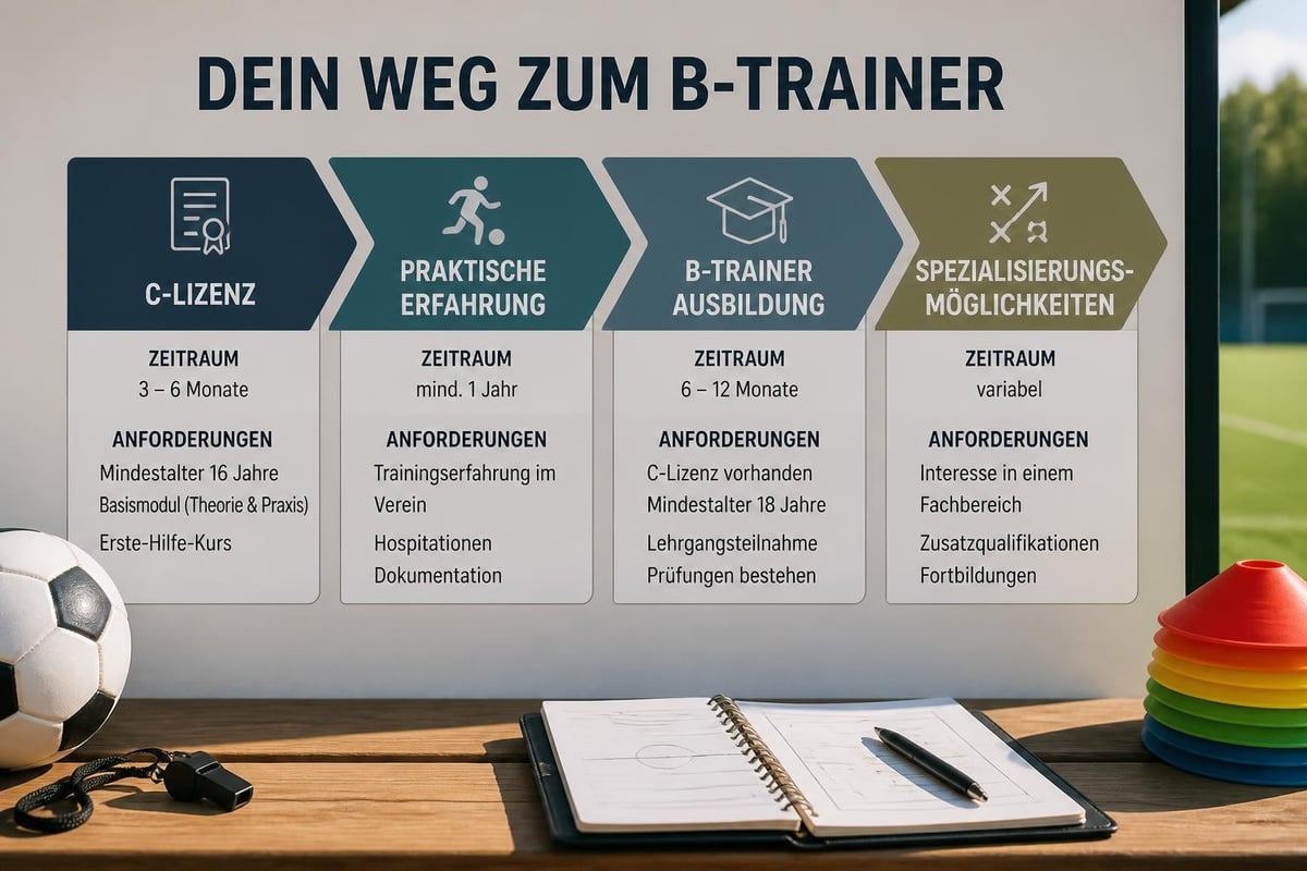 Ausbildungsweg zum B Trainer