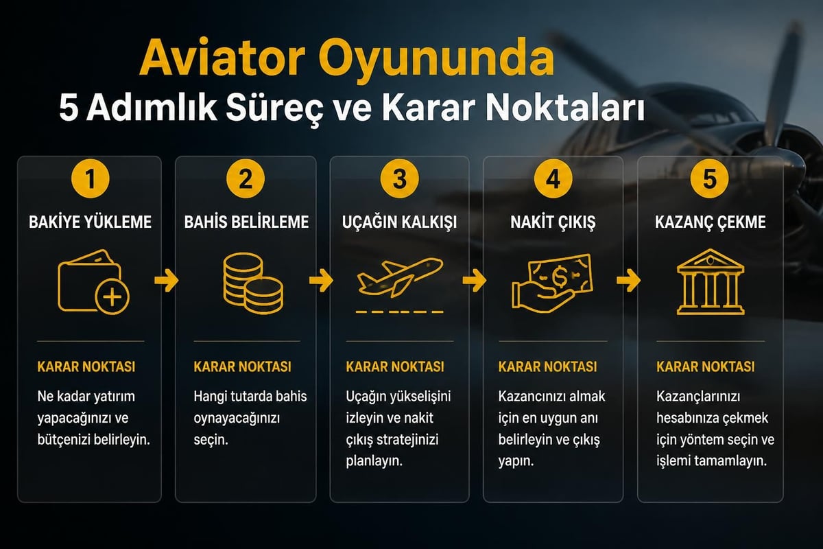 Aviator bahis süreci