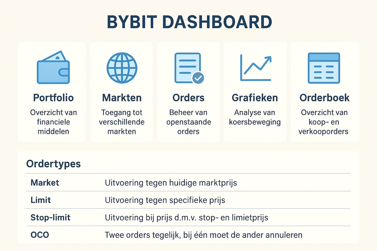 Navigeren door de Bybit Interface