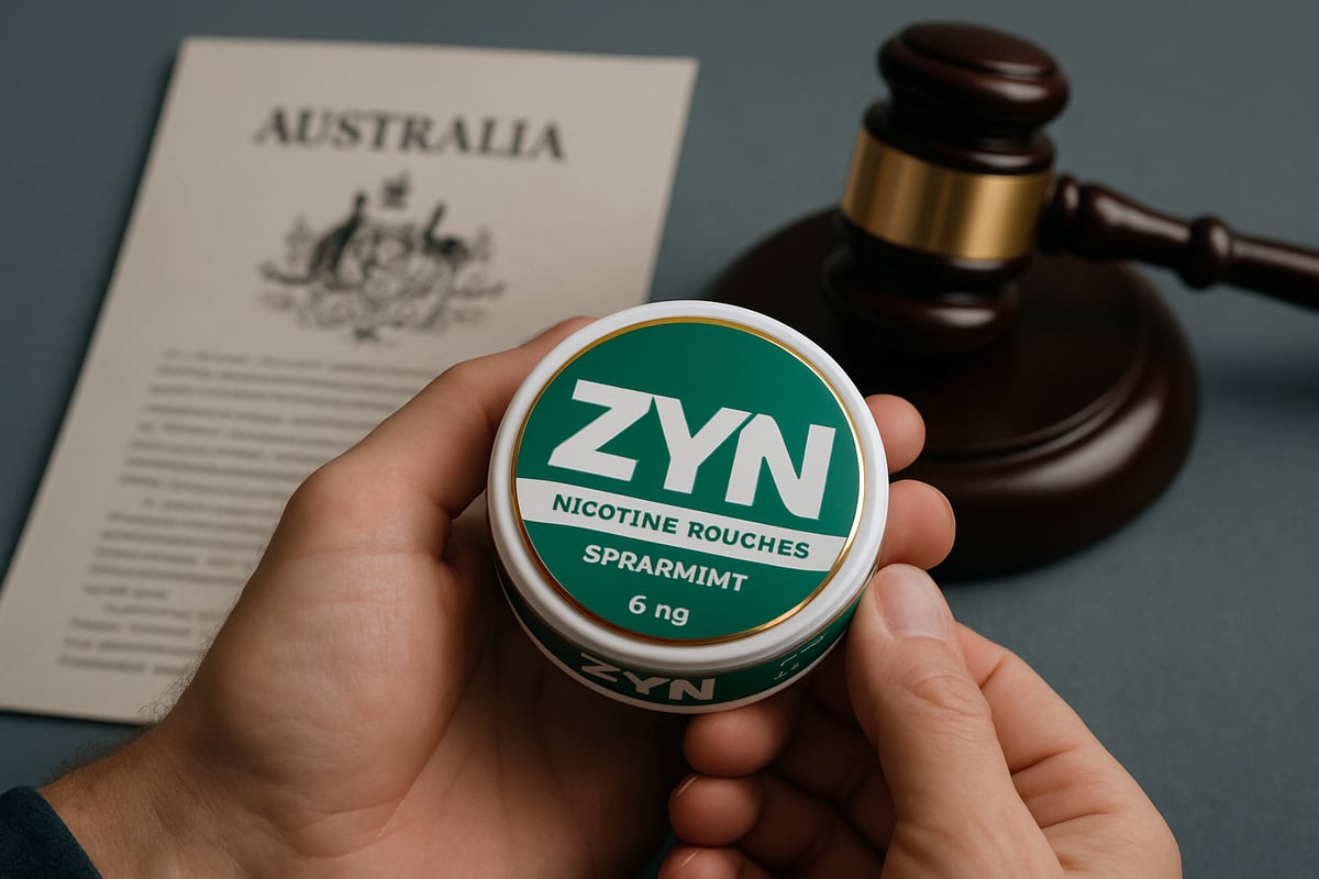Legality and Regulation of Zyn in Australia