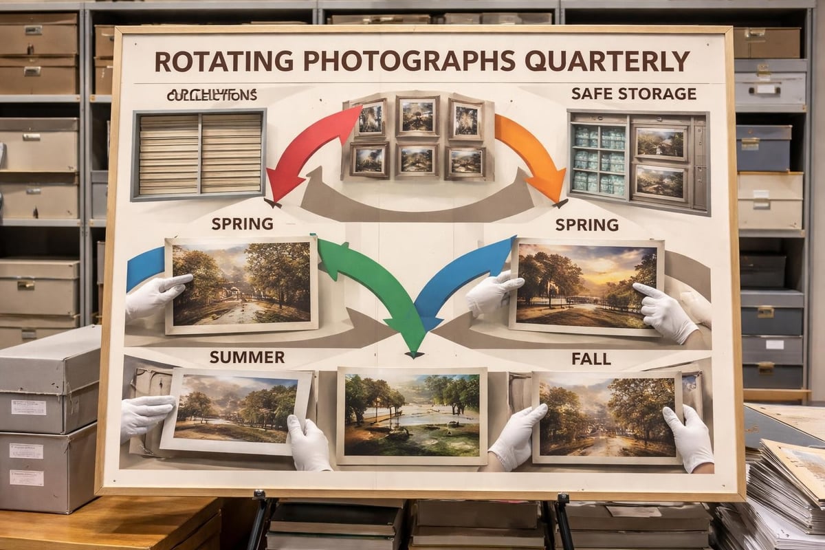 Display rotation calendar