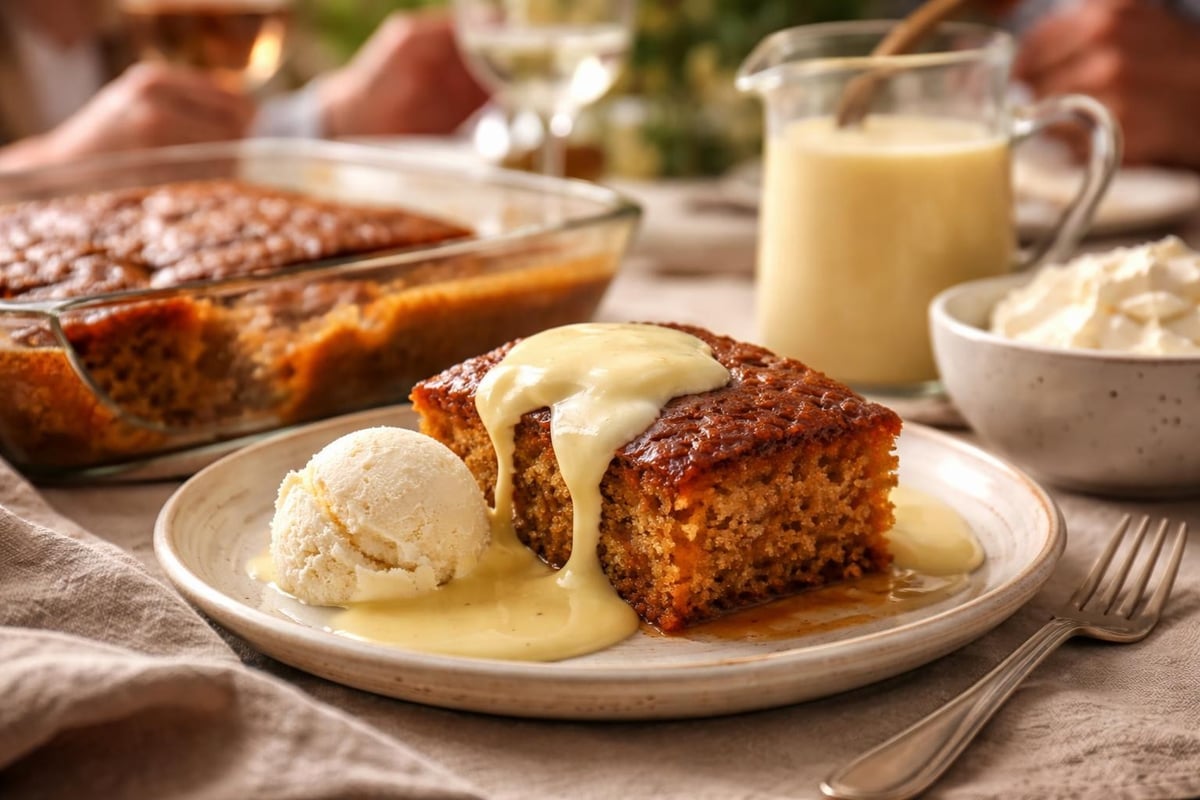 Malva pudding serving traditions