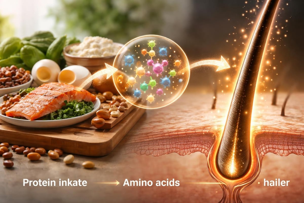 Nutrition and hair health connection