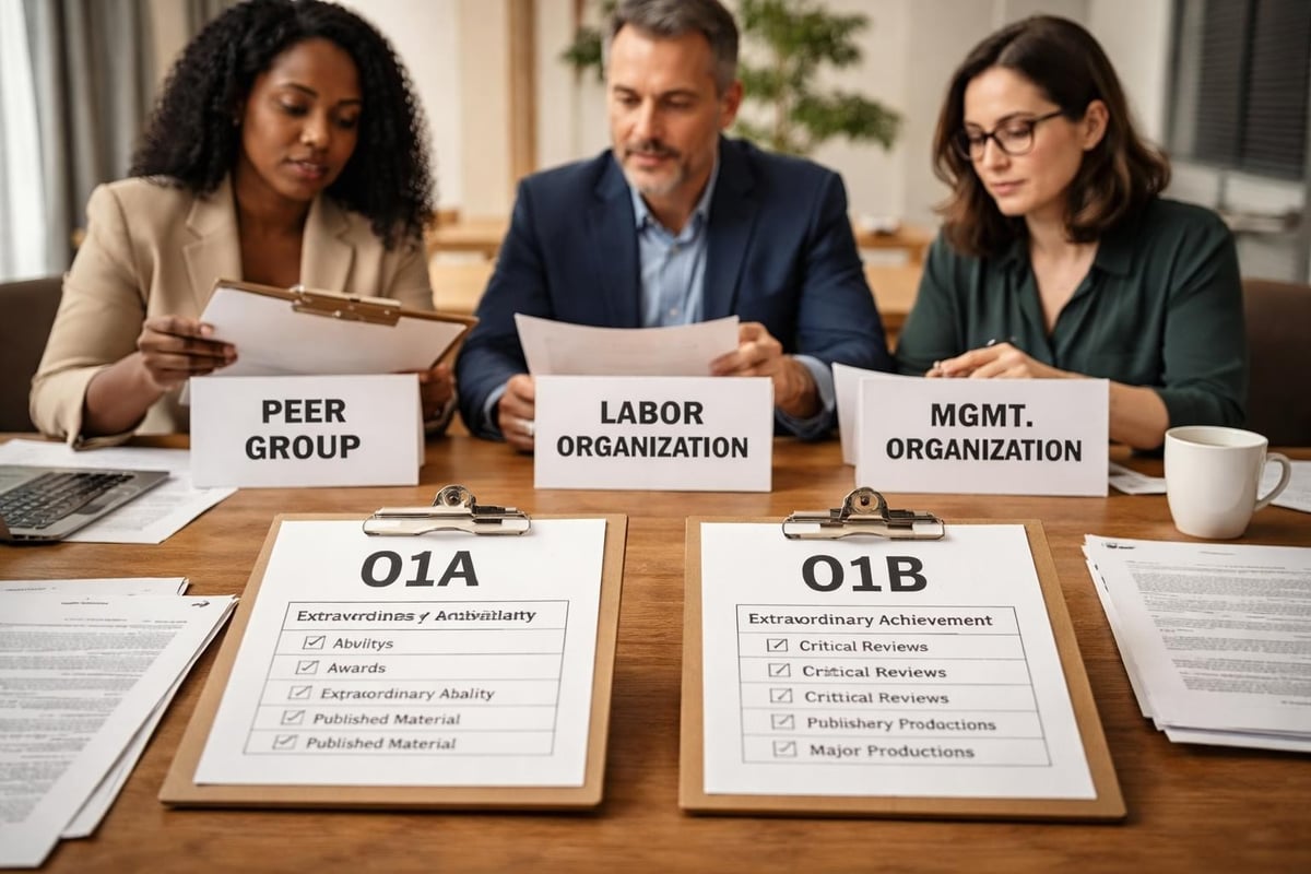 O1 visa consultation process