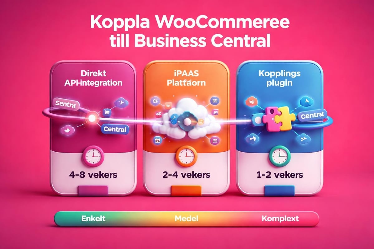 Integration WooCommerce till Business Central 2026 2 Integration deployment methods