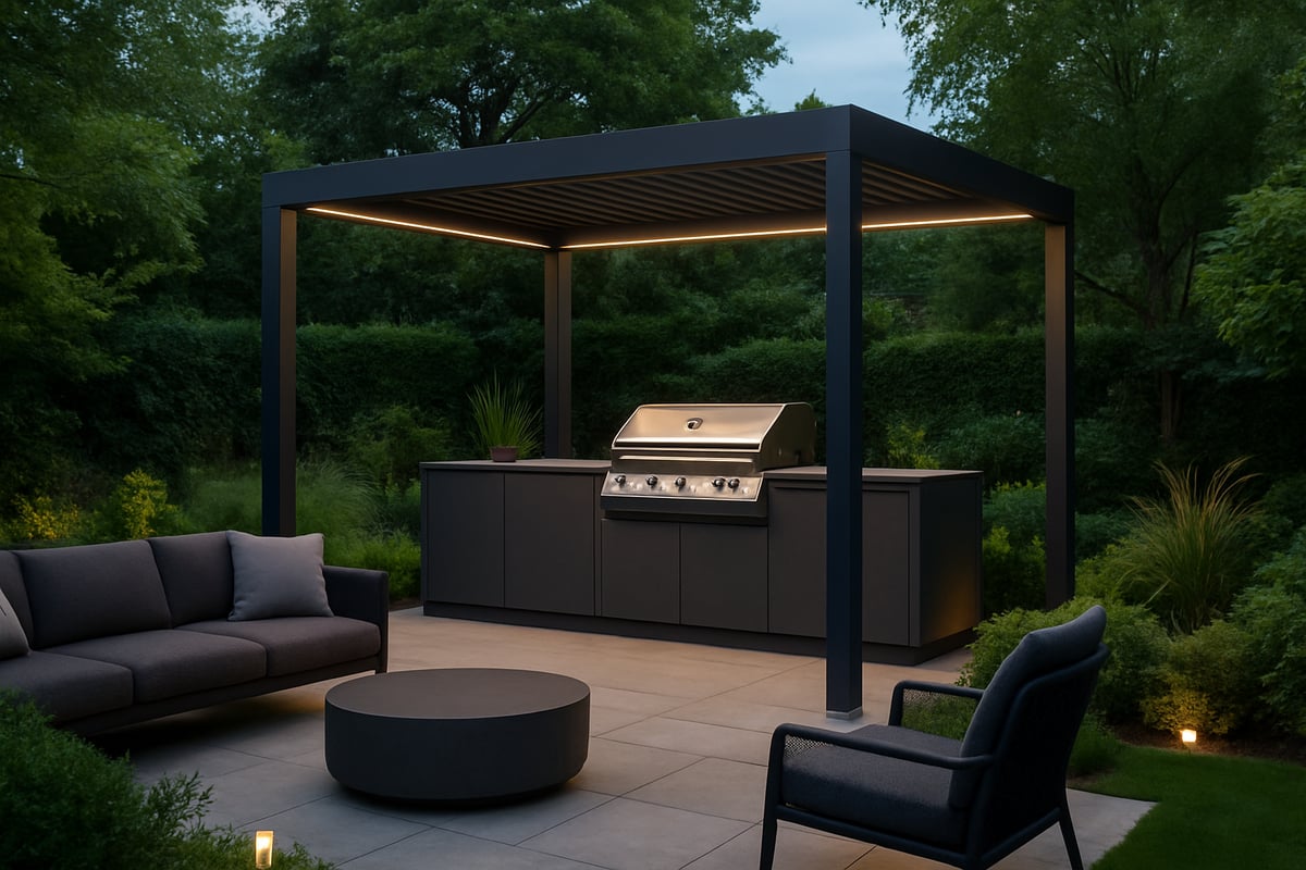 Choosing the Right Pergola and Grill: Types, Materials, and Features