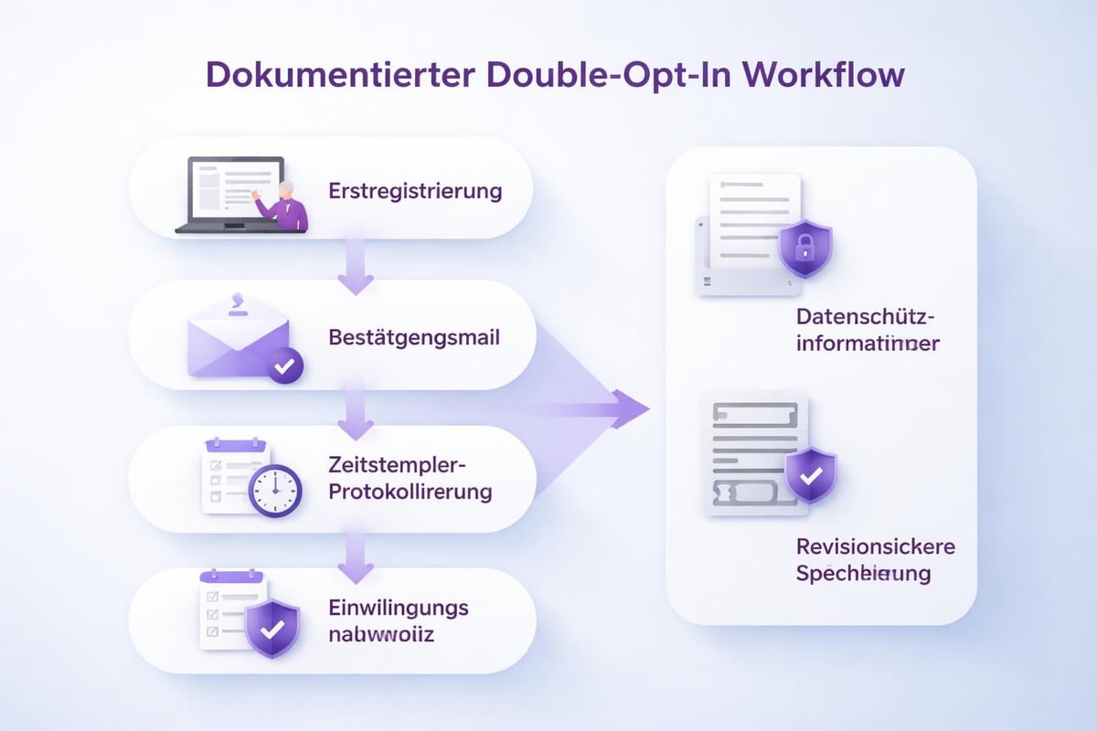 Double-Opt-In Prozess Dokumentation